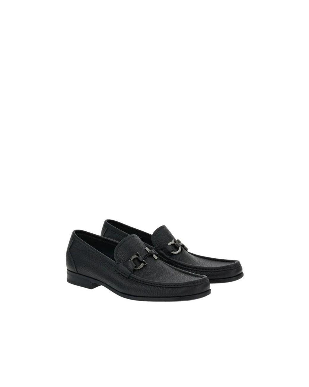 Ferragamo Black Loafers for men
