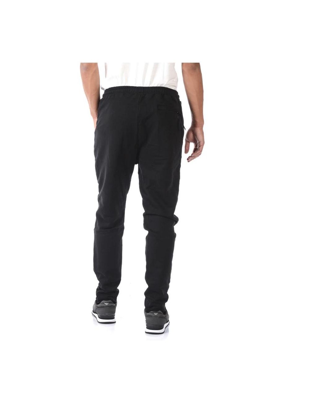 Daniele Alessandrini Black Sweatpants for men