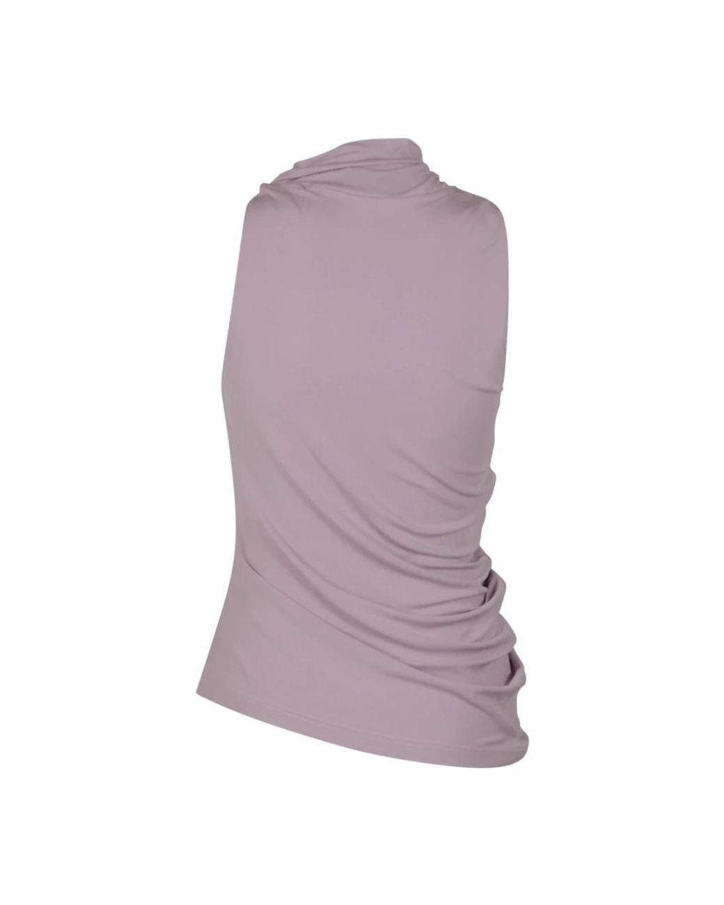 Courreges Purple Sleeveless Tops