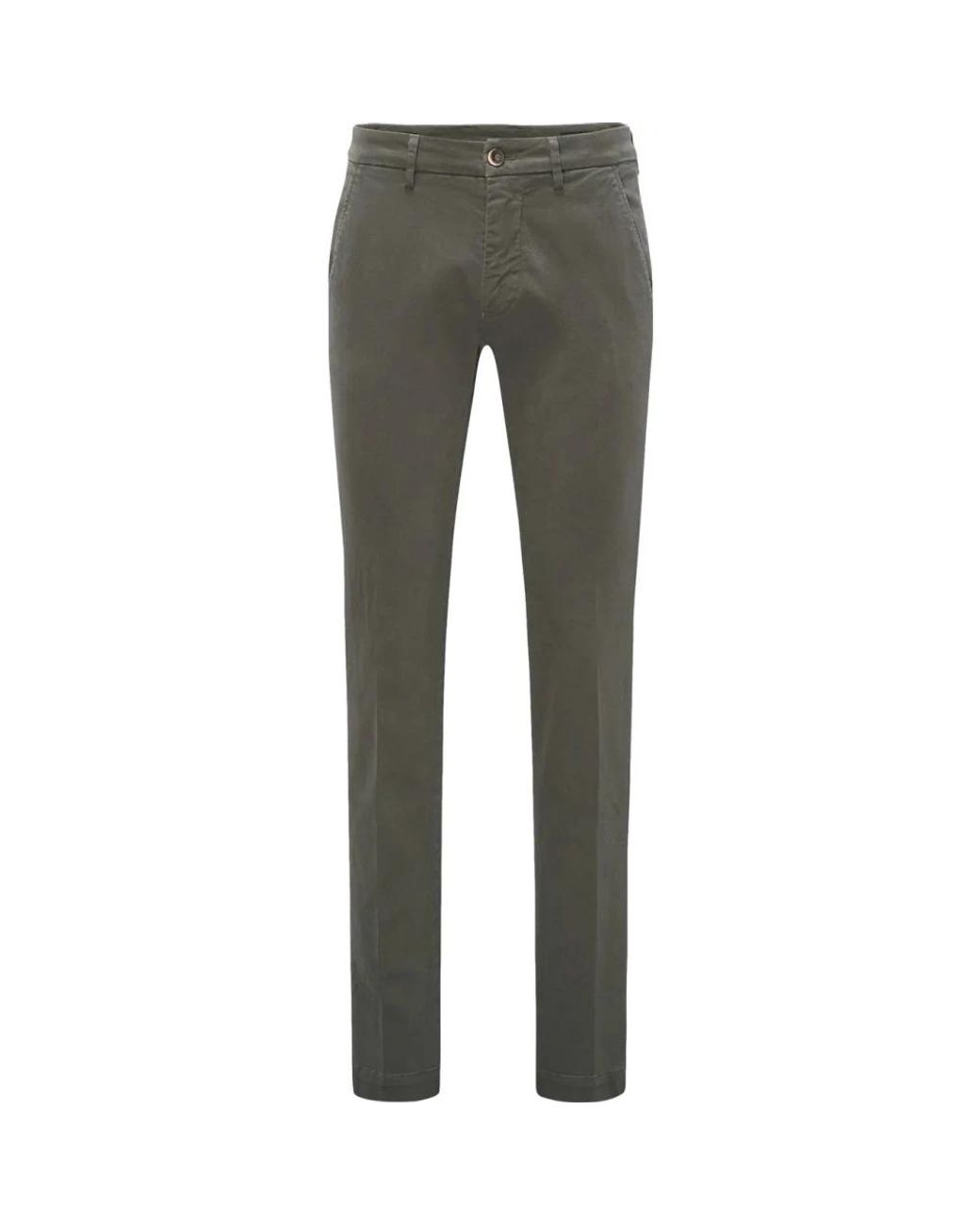 Mason's Broeken ,Groen ,Slim Fit Chino Broek in het Gray voor heren