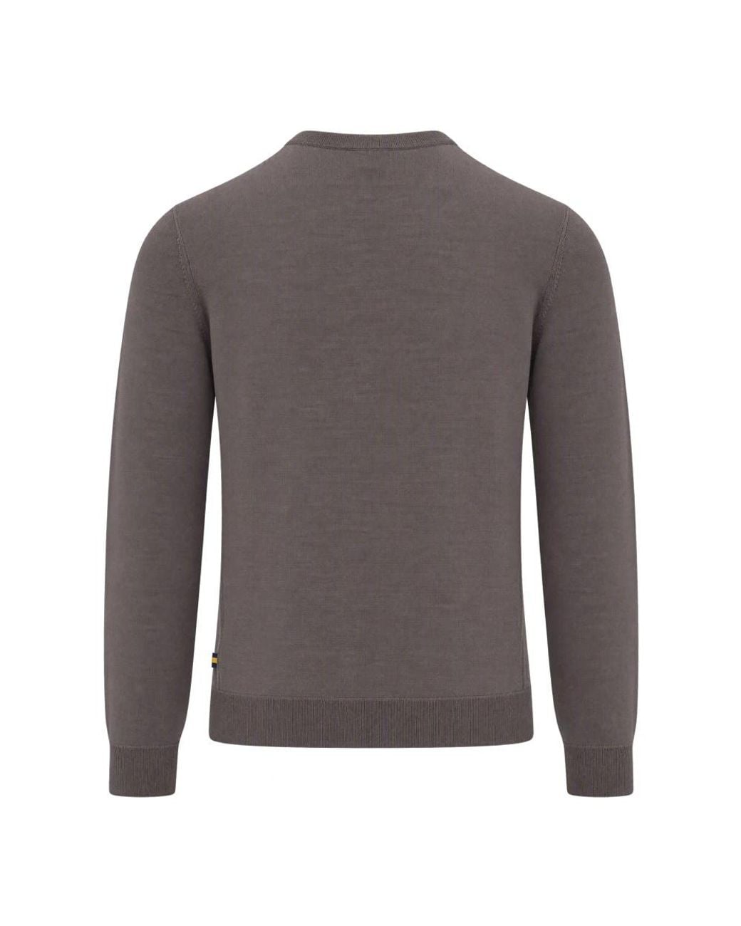 K-Way Gray Round-Neck Knitwear for men