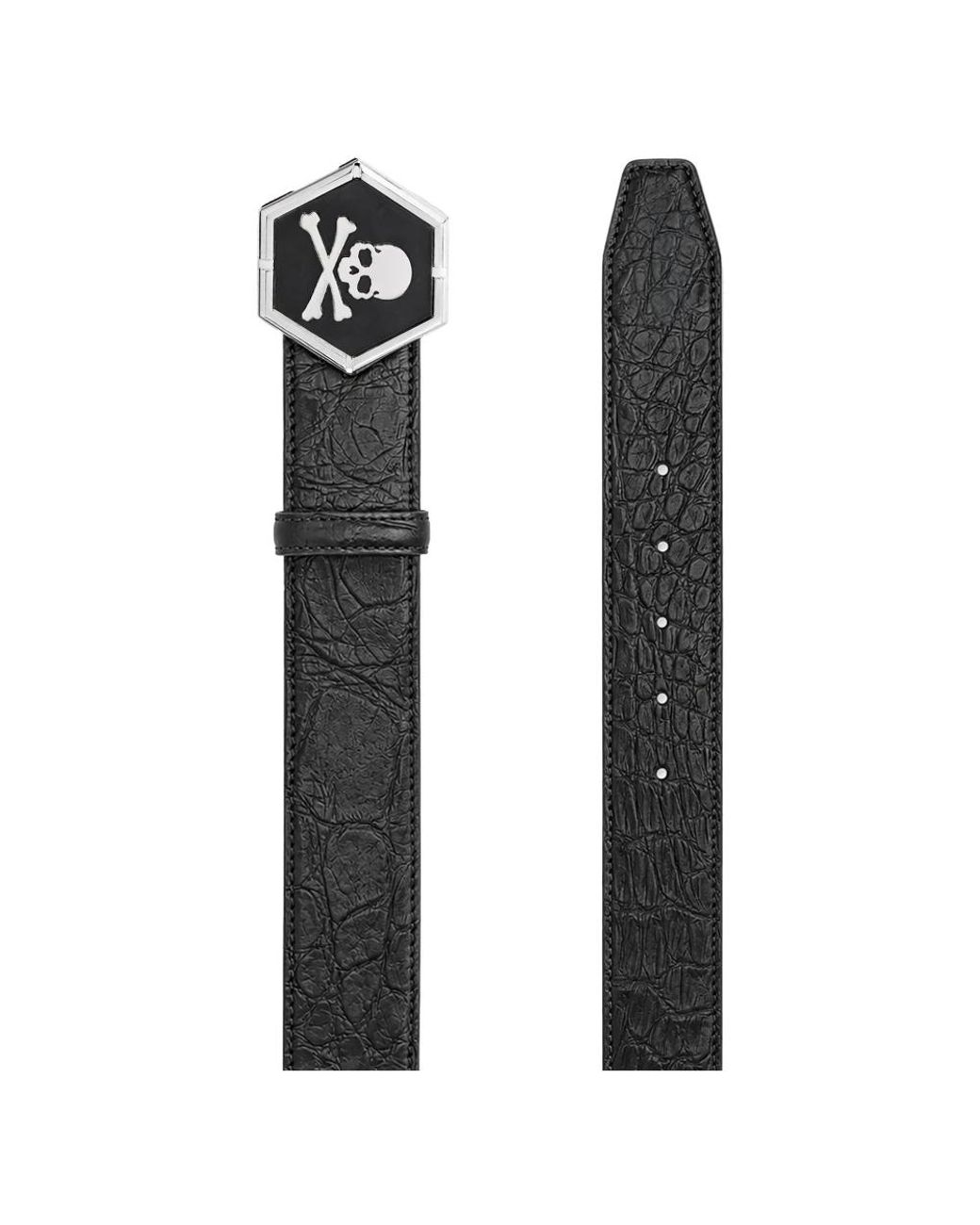 Belts di Philipp Plein in Black da Uomo