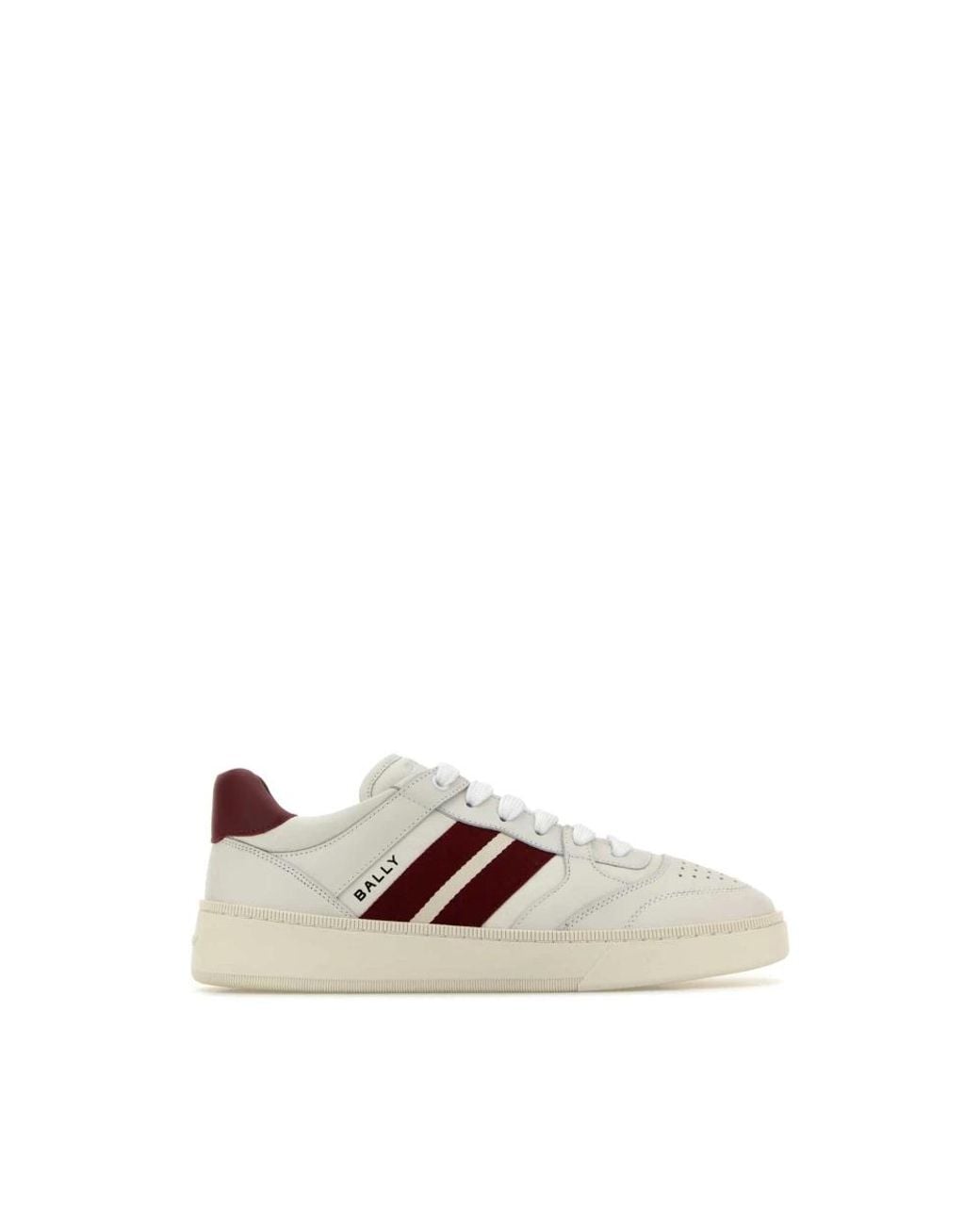 Bally Multicolor White Leather Rebby Sneakers for men