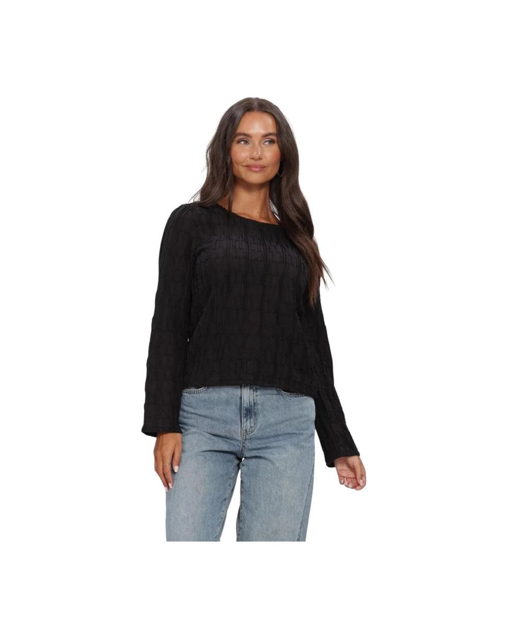 Object Objevie L/Re Top Noos in het Black