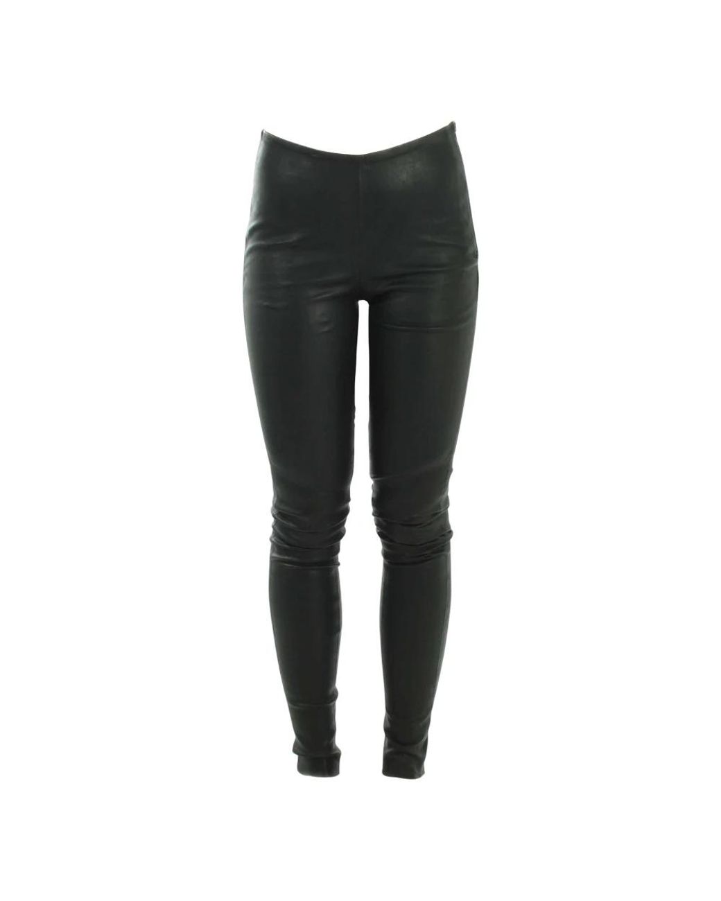 Butterfly Copenhagen Black Leather Trousers