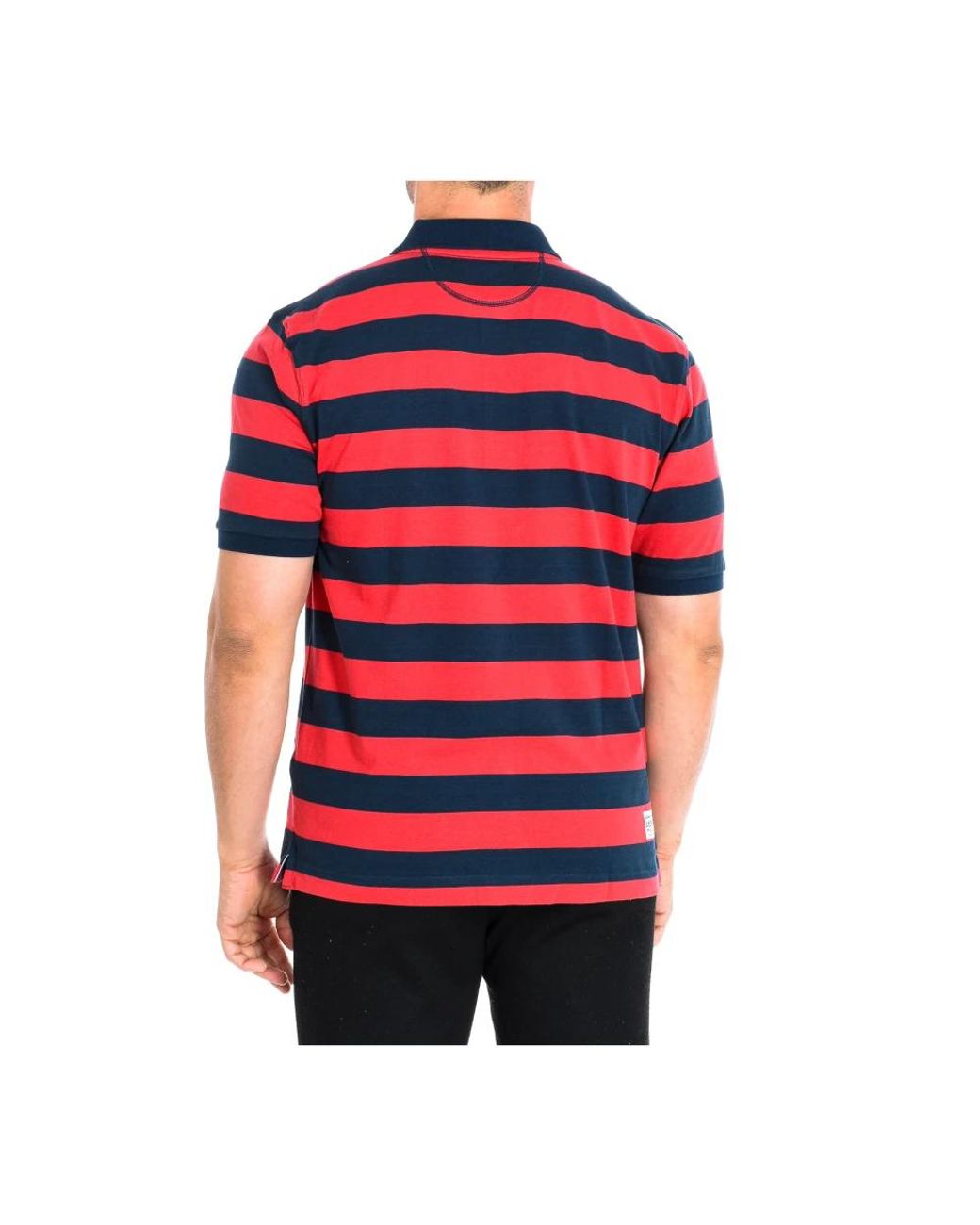 La Martina Red Polo Shirts for men