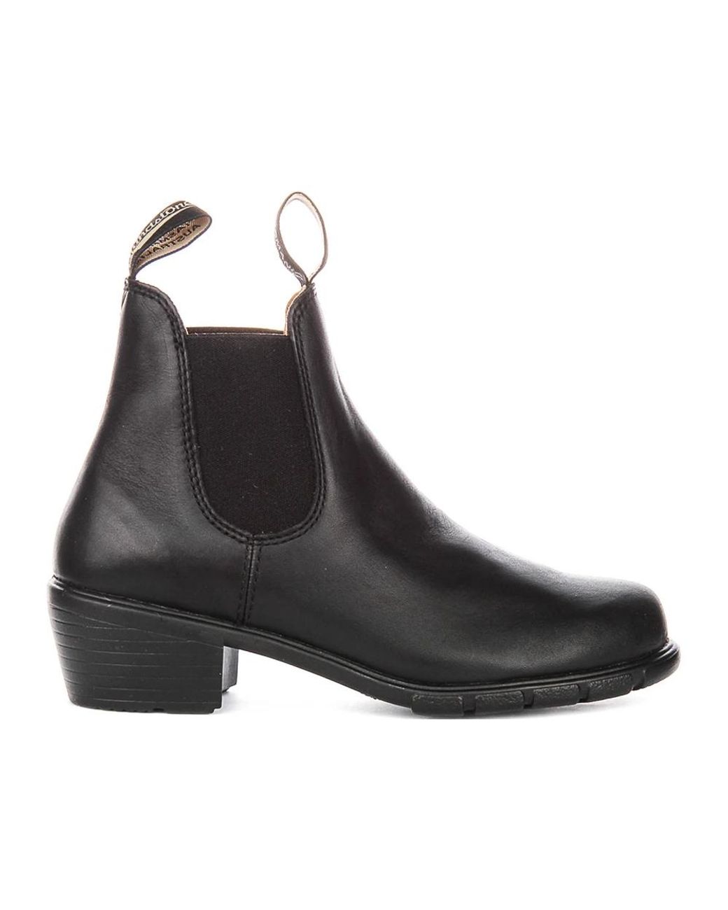 Blundstone Black Heeled Boots