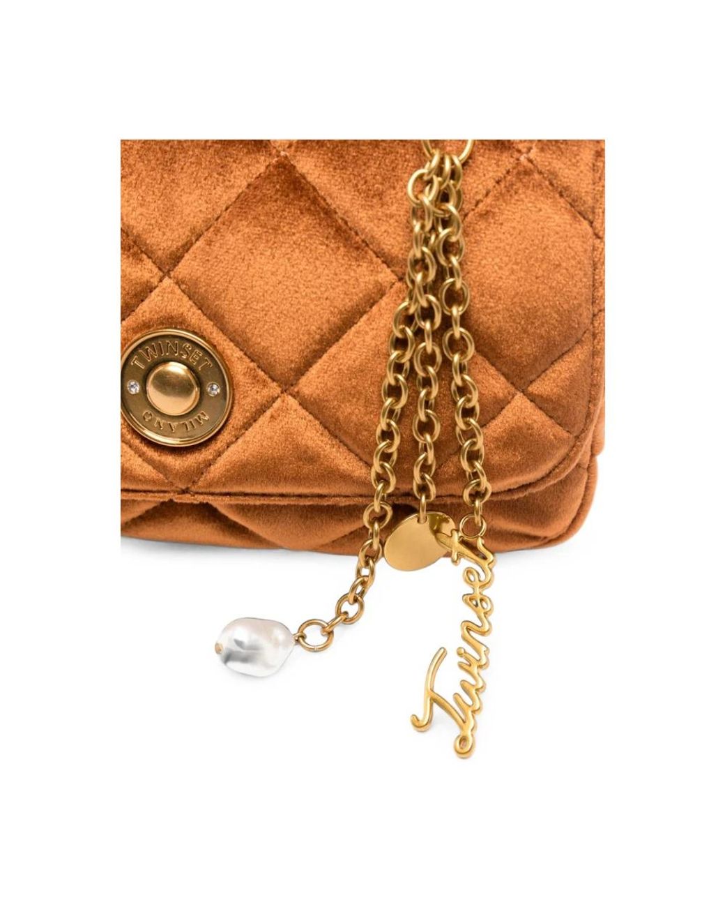 Twinset Brown Shoulder Bags
