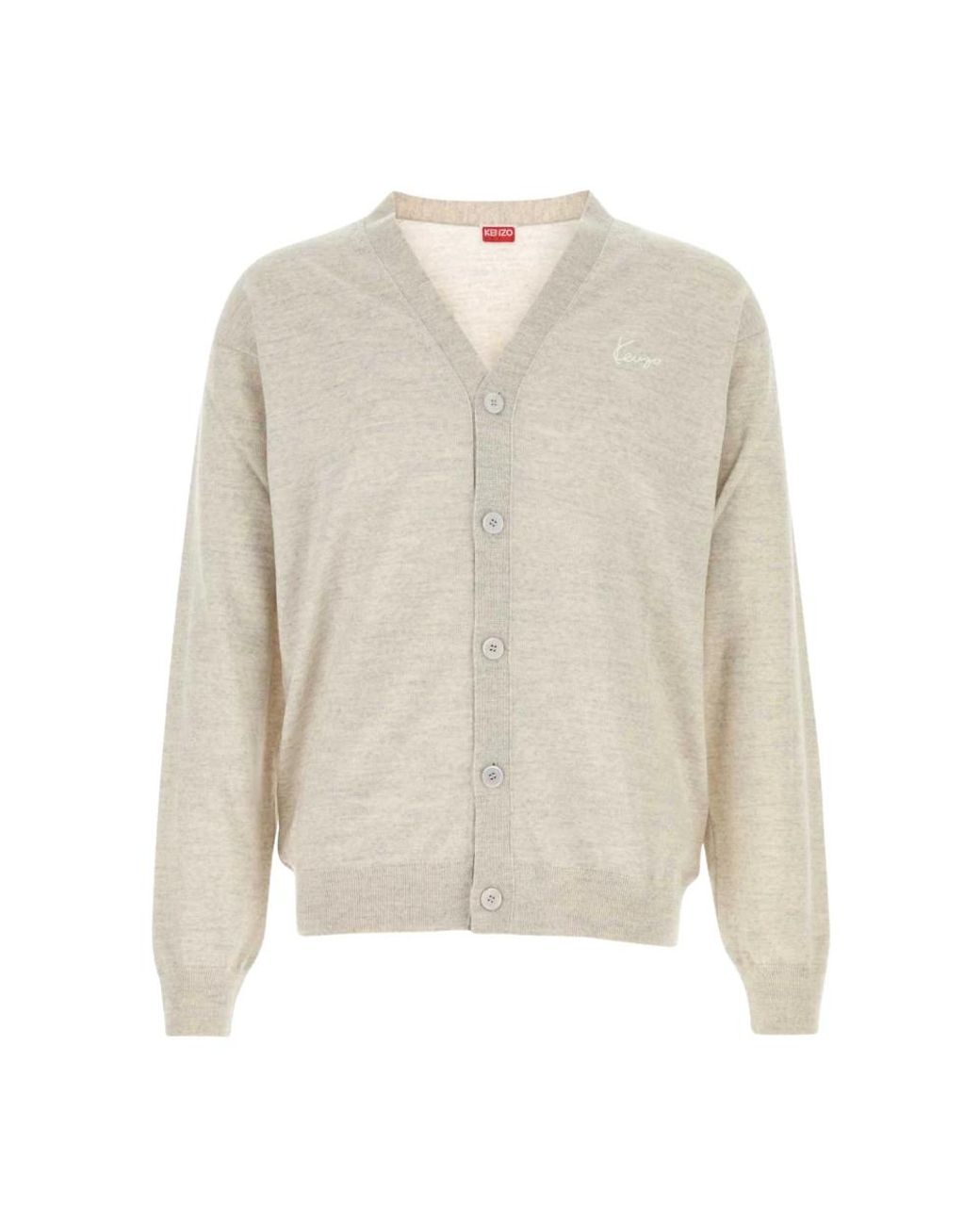 KENZO White Cardigans for men