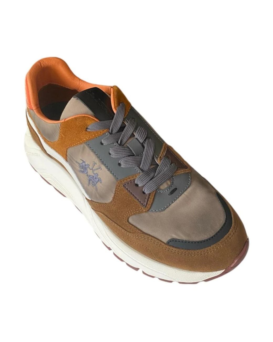 La Martina Brown Sneakers for men