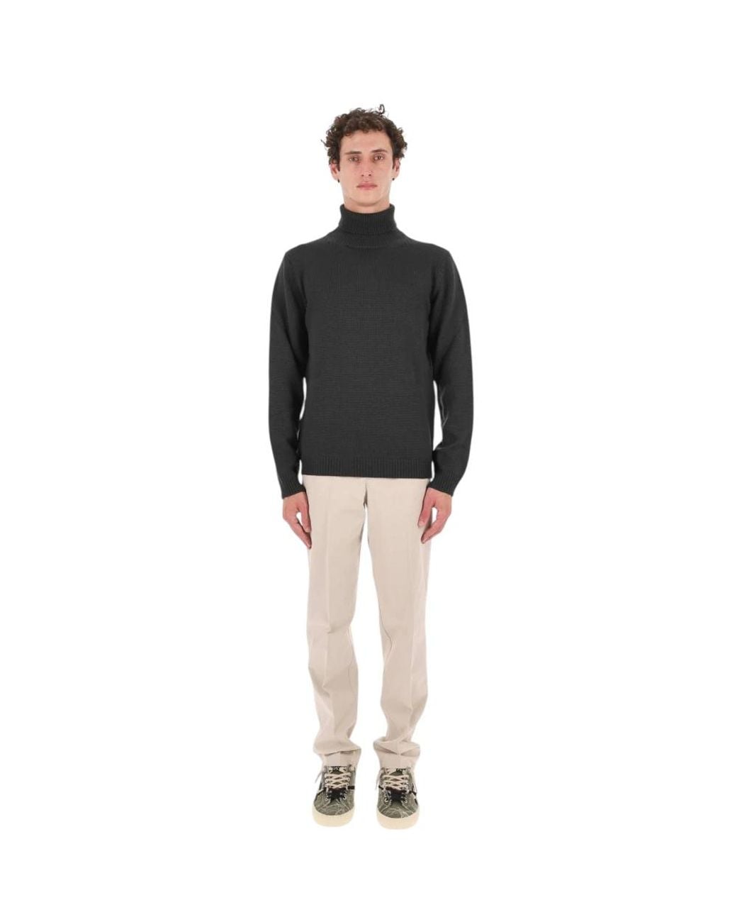 Roberto Collina Black Turtlenecks for men