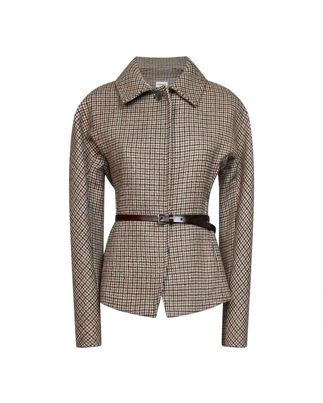P.A.R.O.S.H. Visgraat Blazer in het Gray