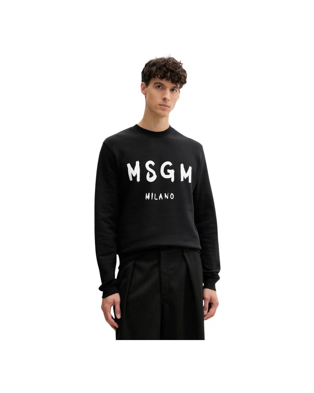 Sweatshirts MSGM pour homme en coloris Black