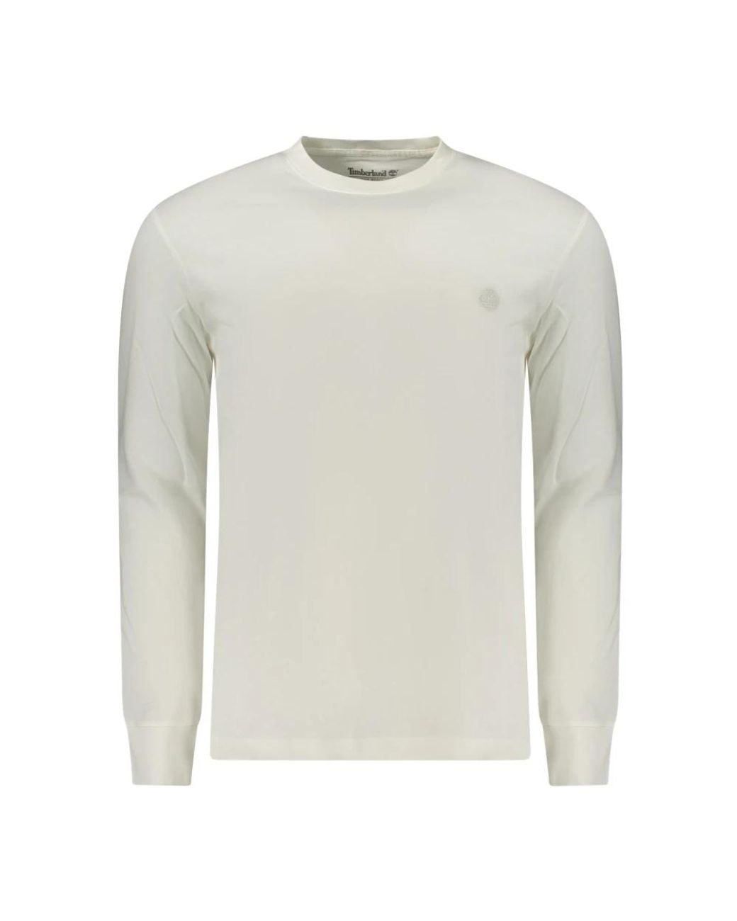 Timberland White Long Sleeve T-Shirts for men