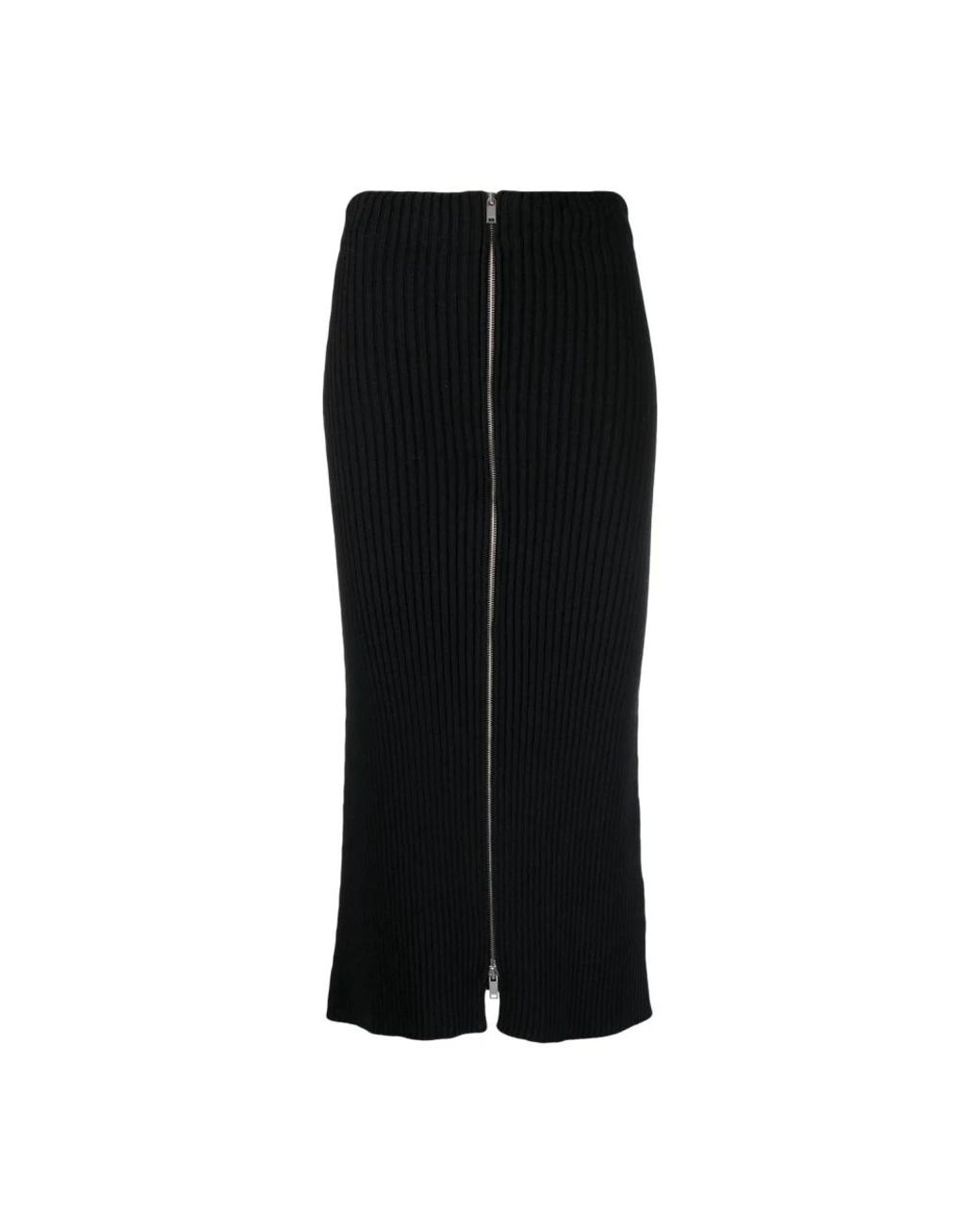 Jil Sander Midi Skirts in het Black