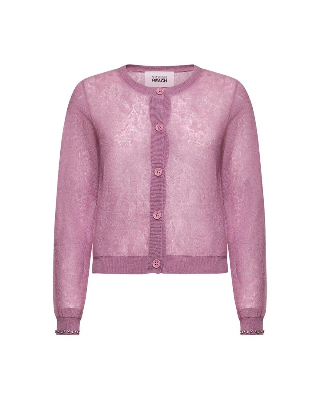 Cardigans Silvian Heach en coloris Purple