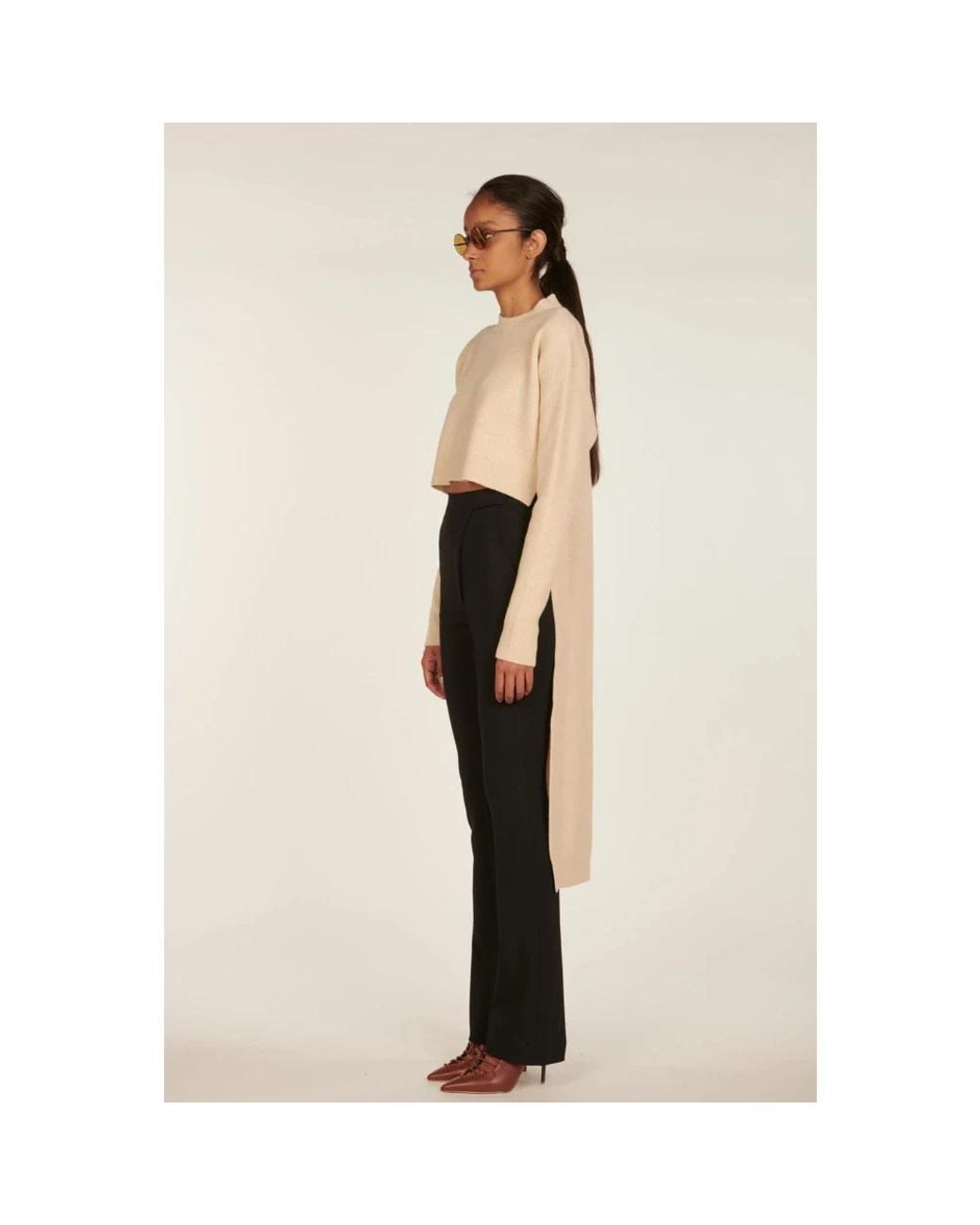 Colville Black Long Knitwear