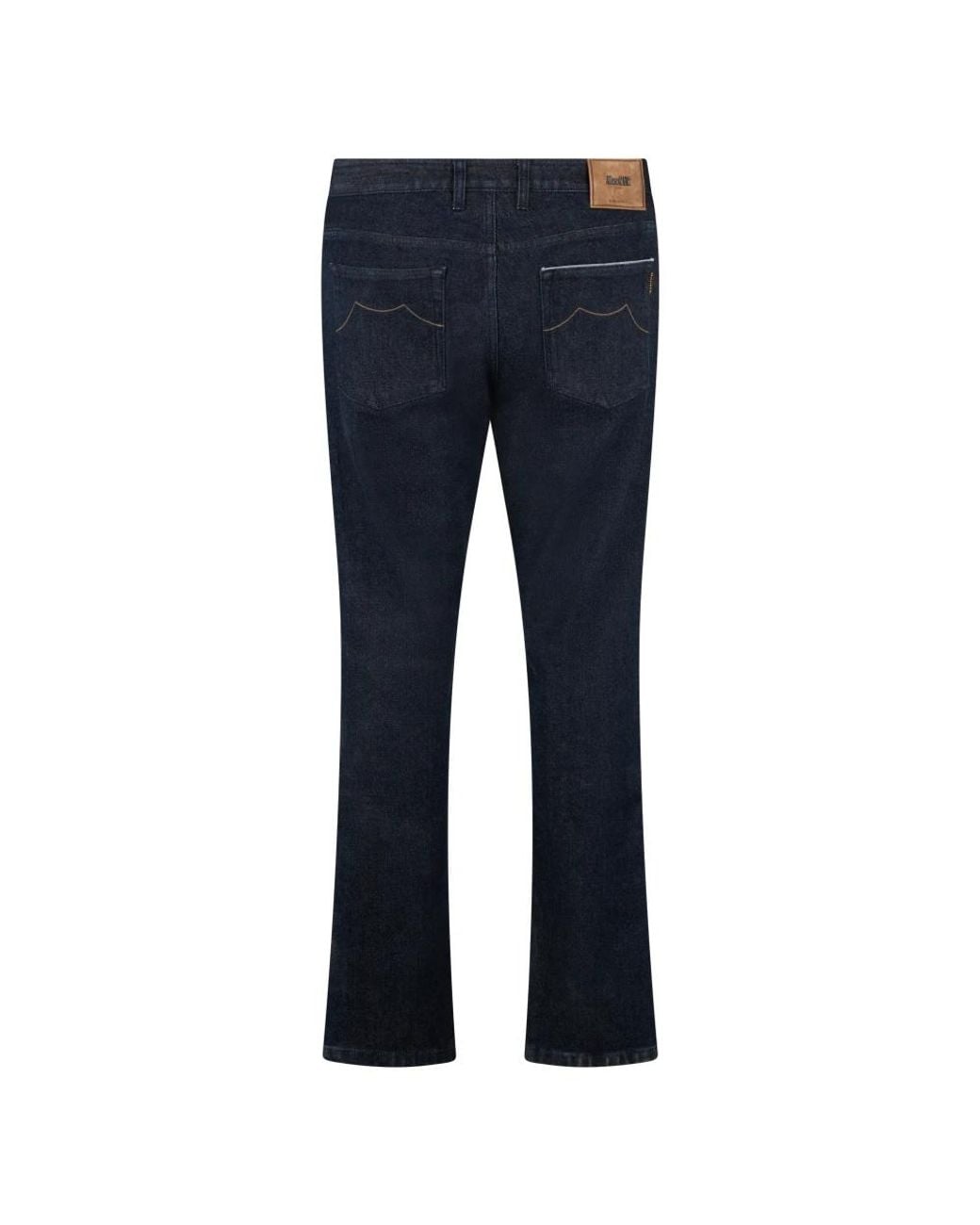 Moorer Blue Flare Jeans for men