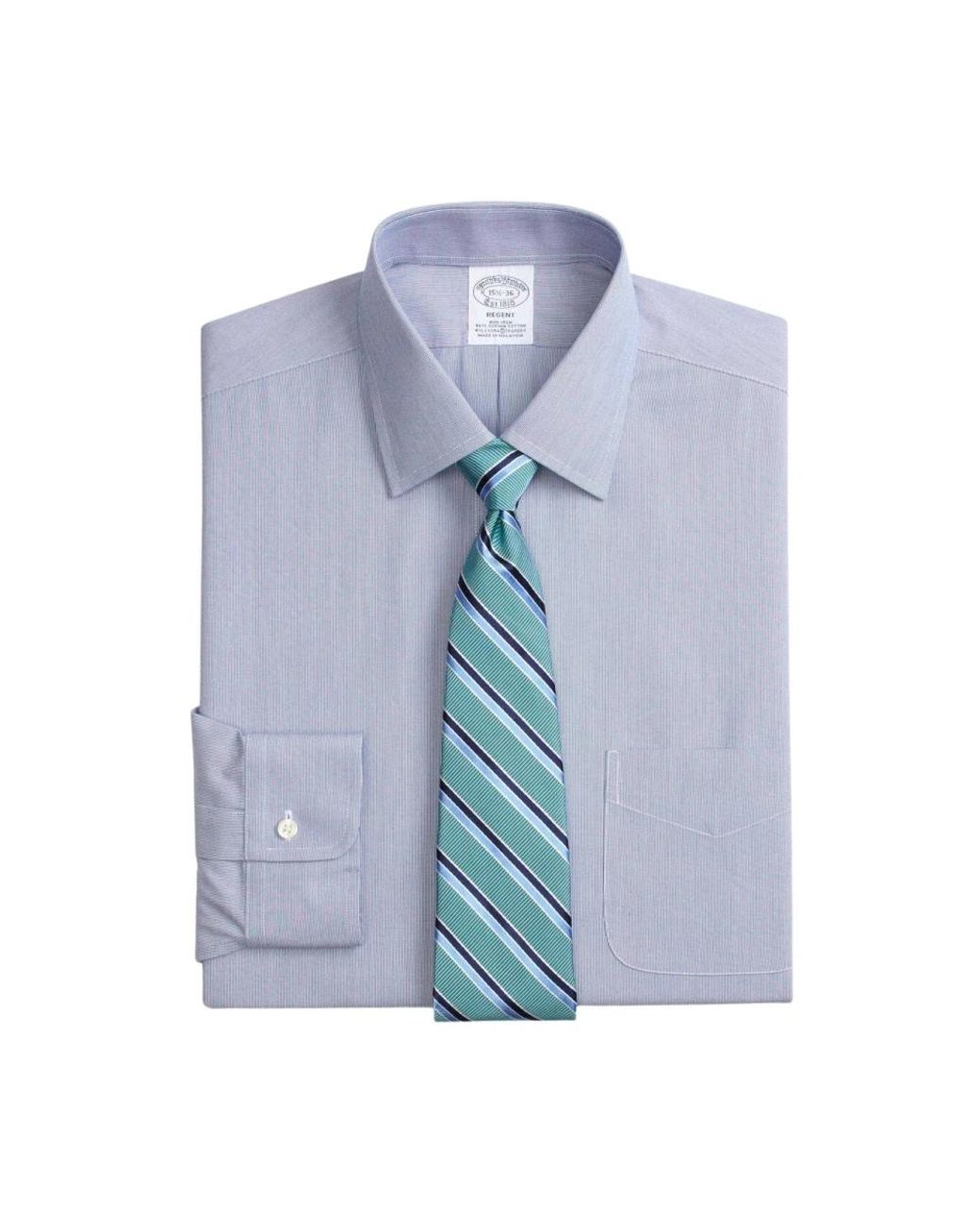 Brooks Brothers Blue Formal Shirts for men