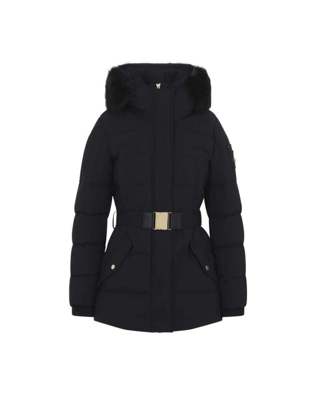 Down Coats Moose Knuckles en coloris Black