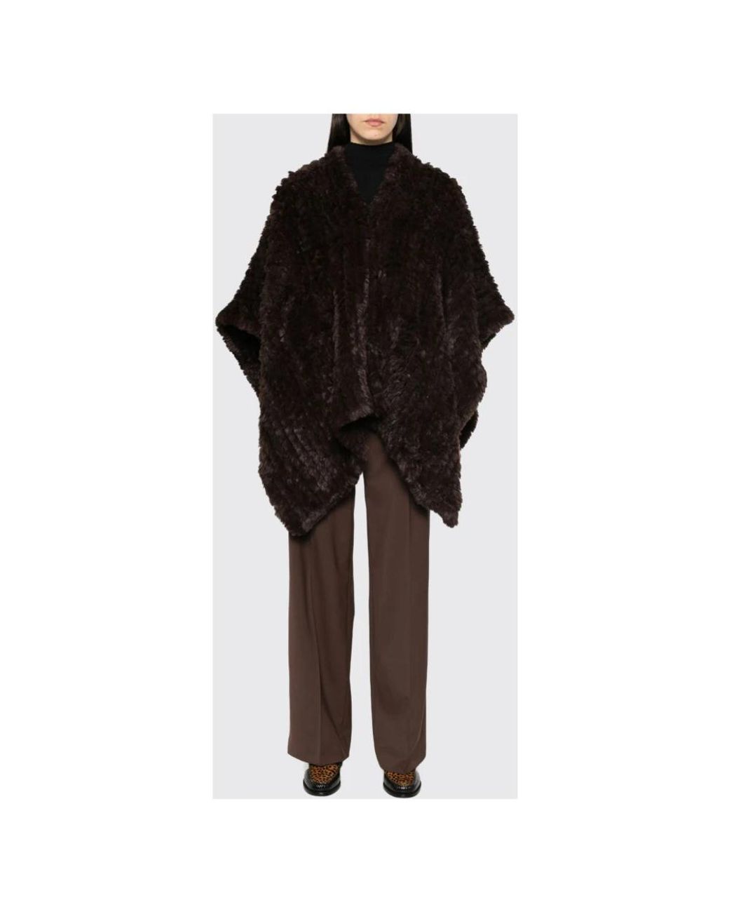 Capes Pinko de color Black