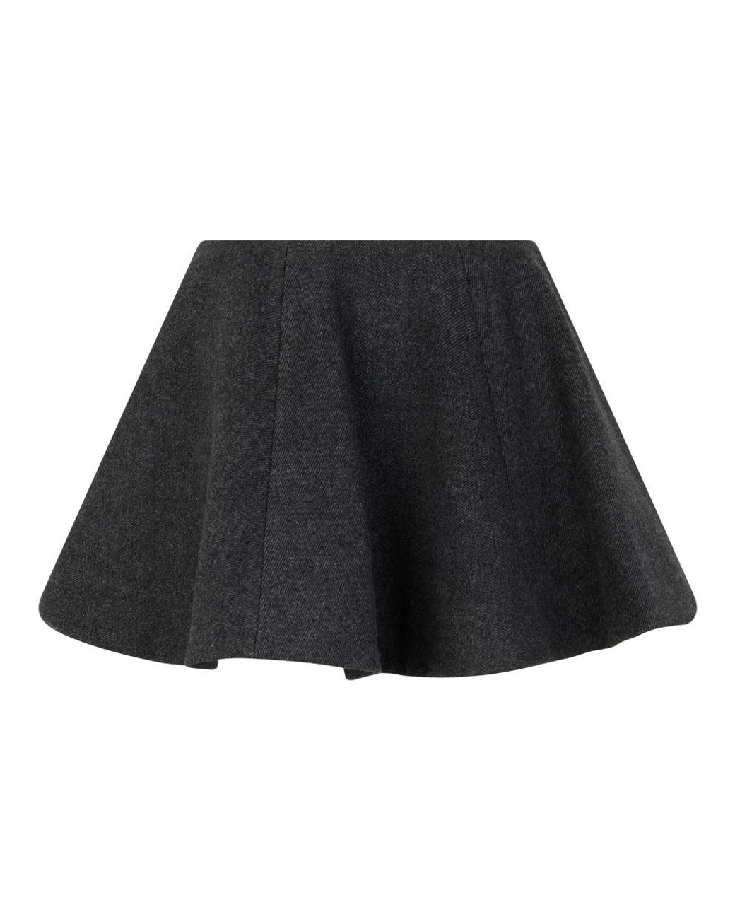 Ganni Black Short Skirts