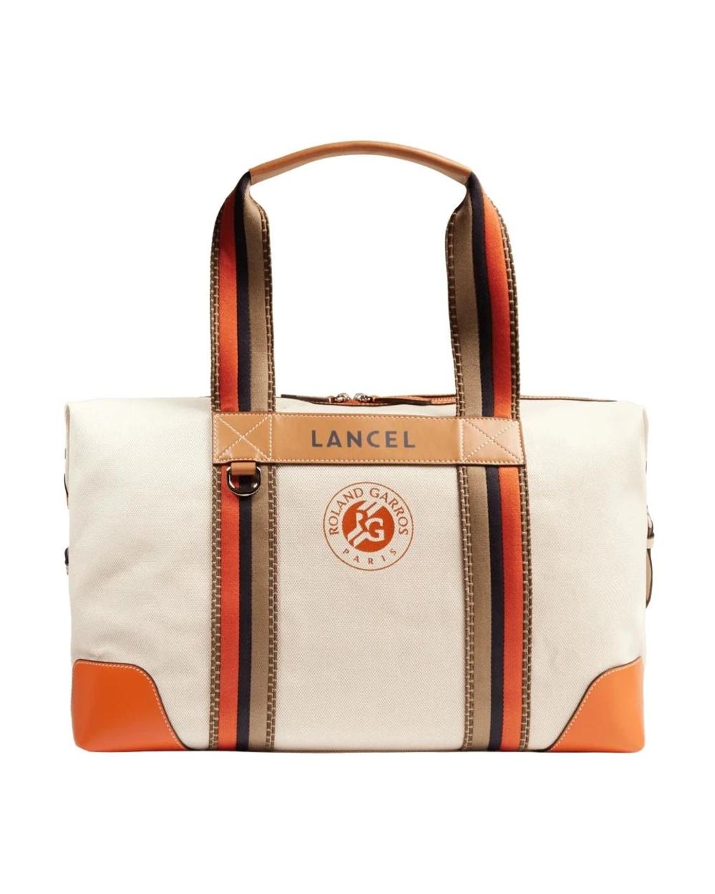 Lancel Brown Weekend 45 Zip