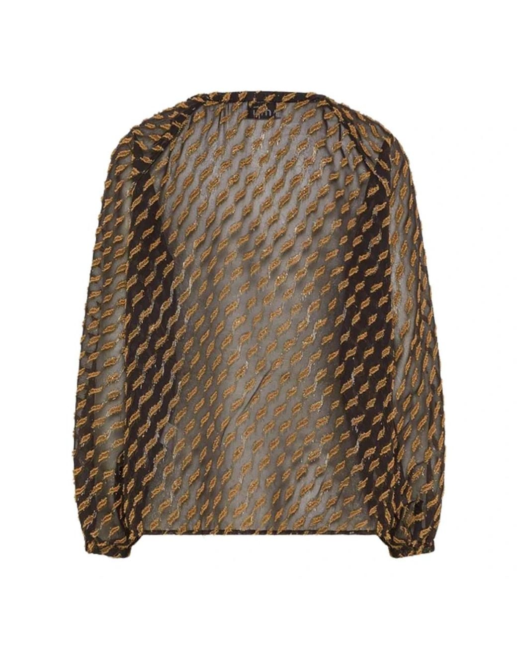 Blouses Niu en coloris Brown