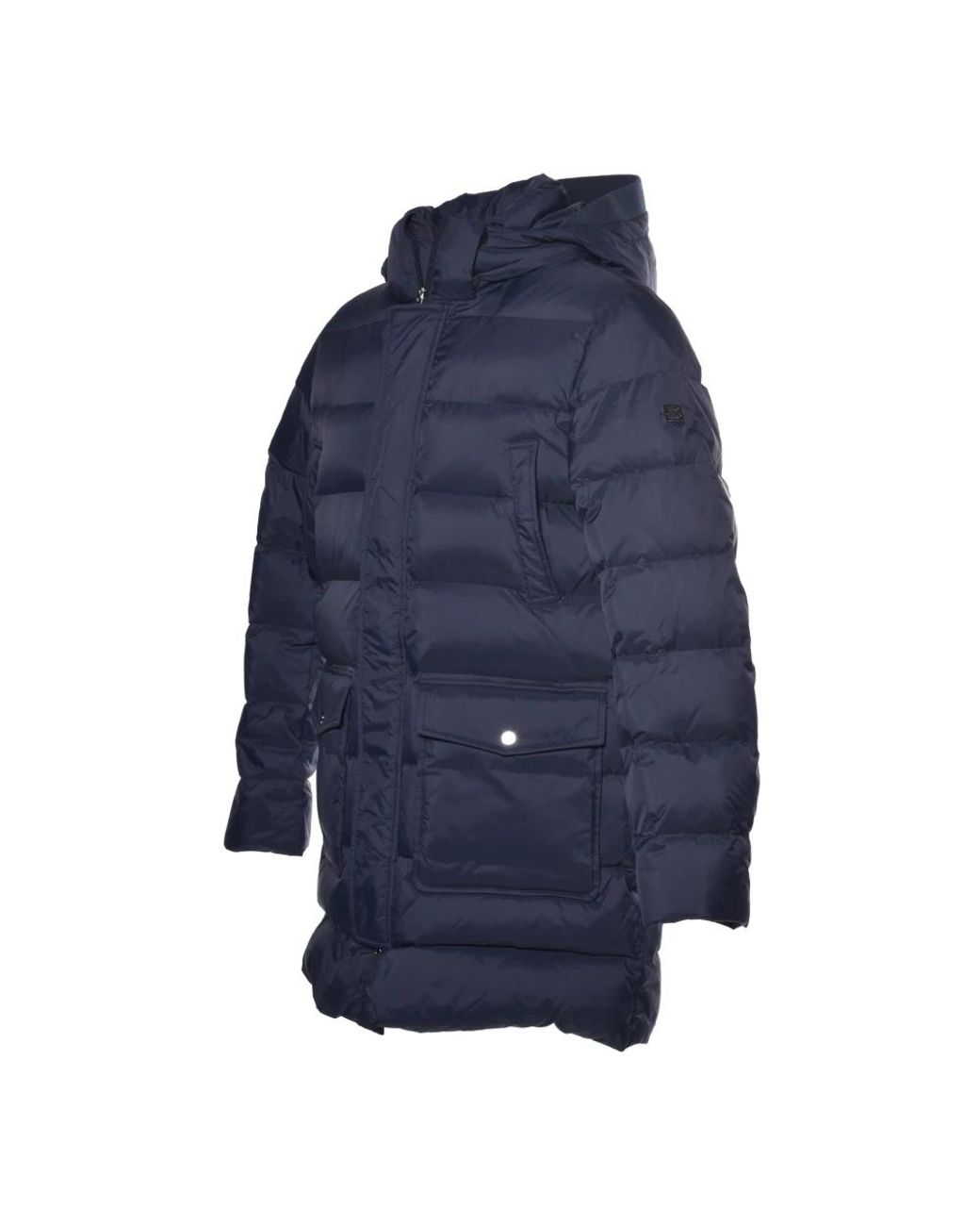 Baldinini Blue Down Coats for men