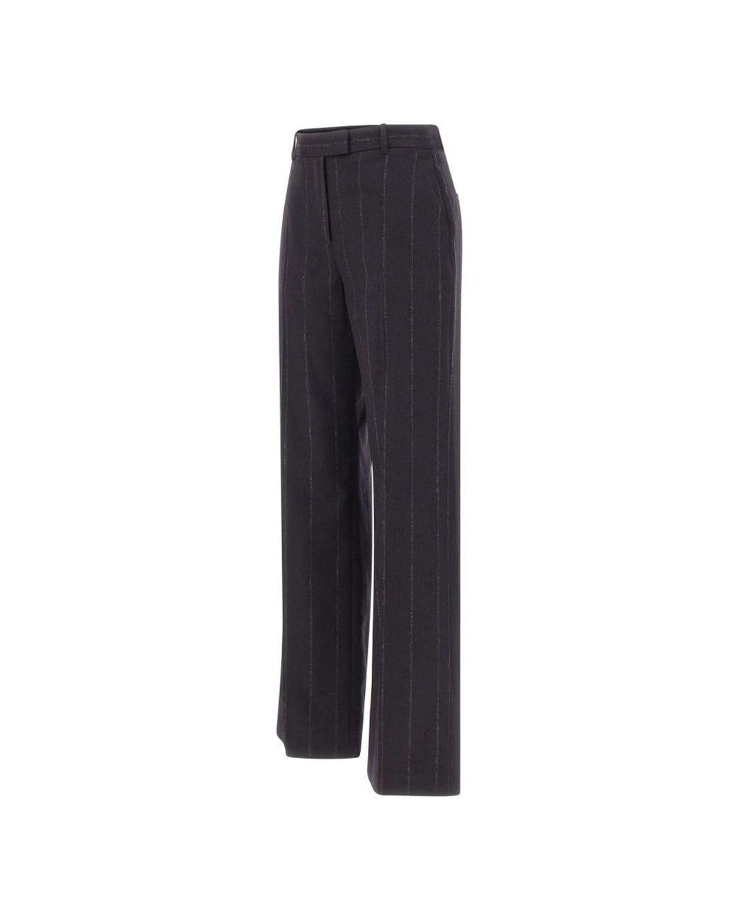 Eleventy Blue Wide Trousers