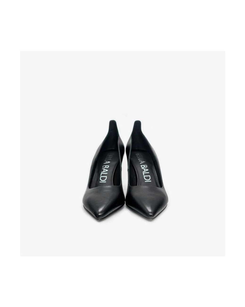 Lella Baldi Black Pumps