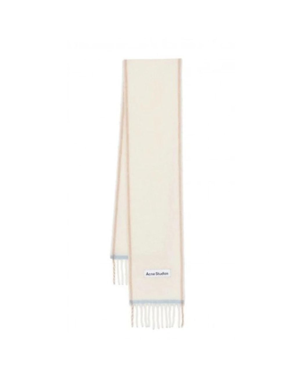 Acne White Winter Scarves