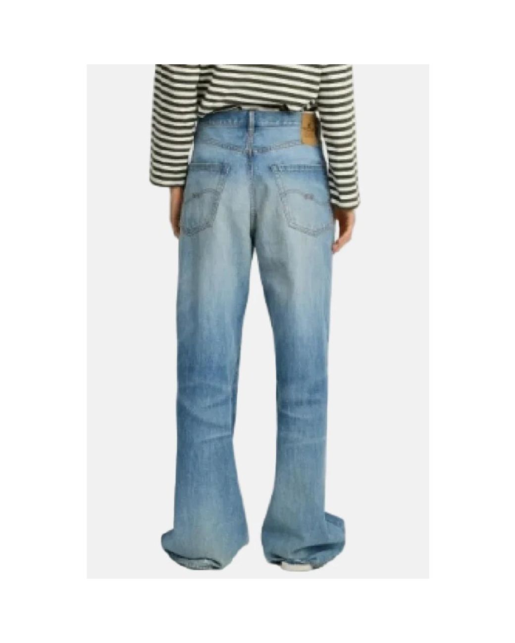 Denimist Blue Wide Jeans