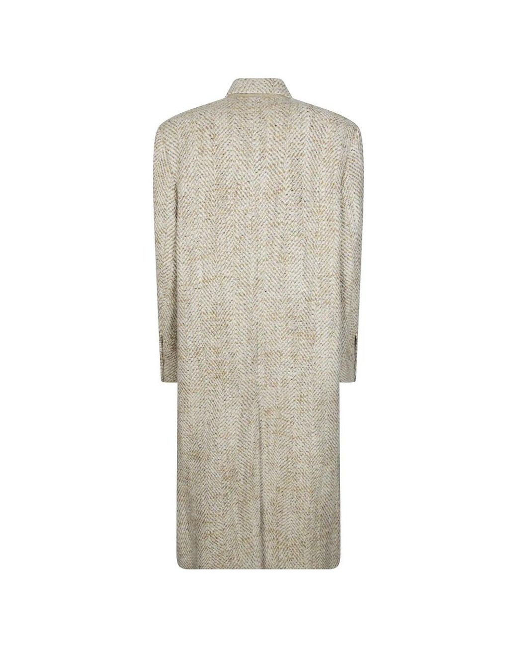 Isabel Marant Natural Double-Breasted Coats