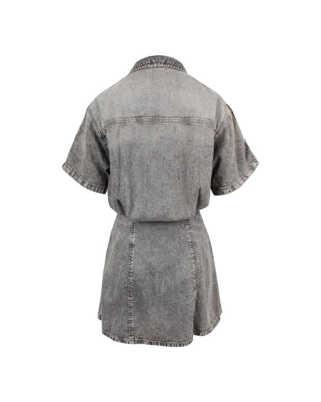 DIESEL Gray Shirt Dresses