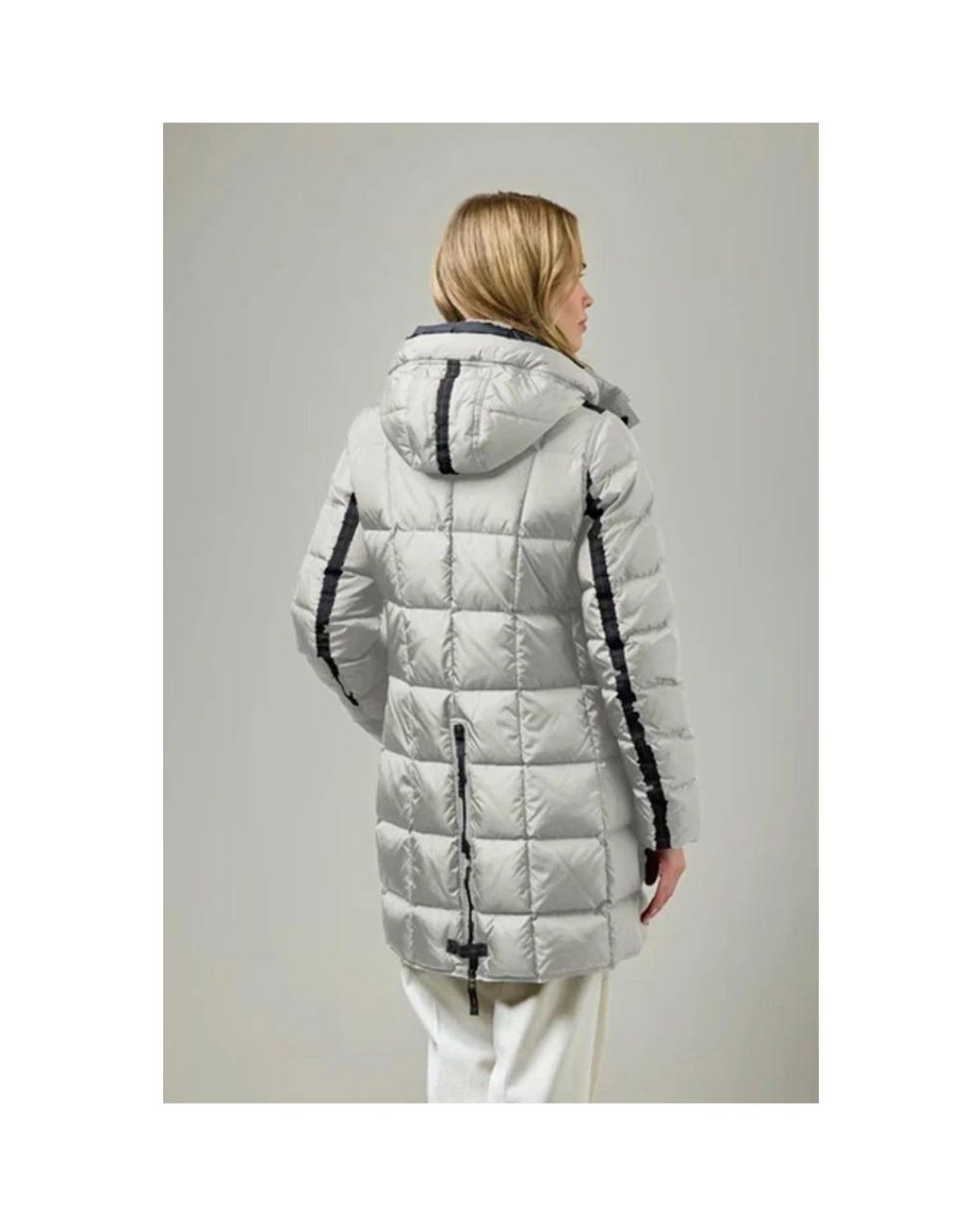 Parkas Junge de color Gray