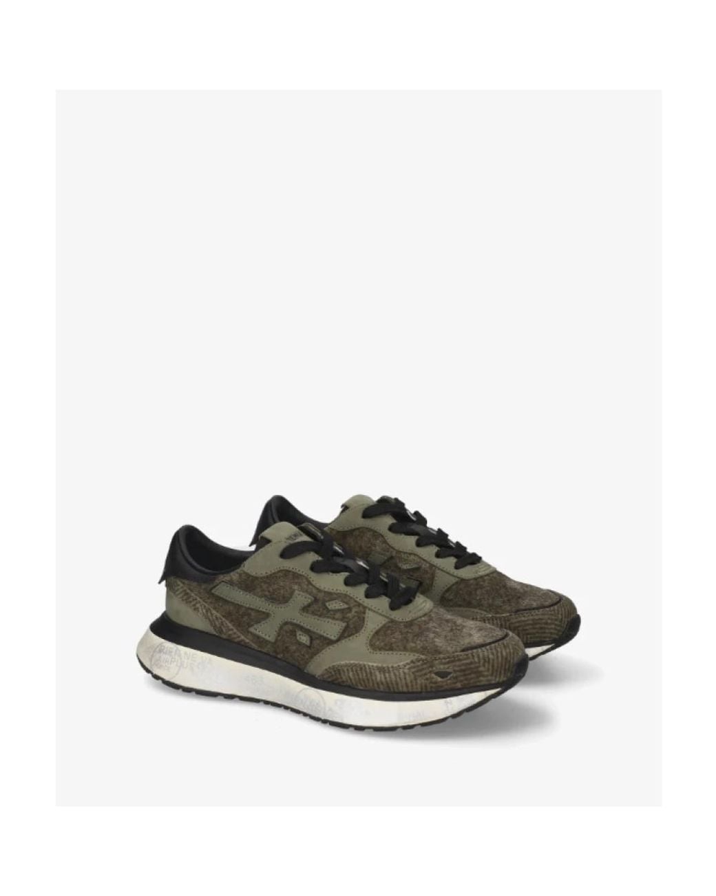 Premiata Green Sneakers