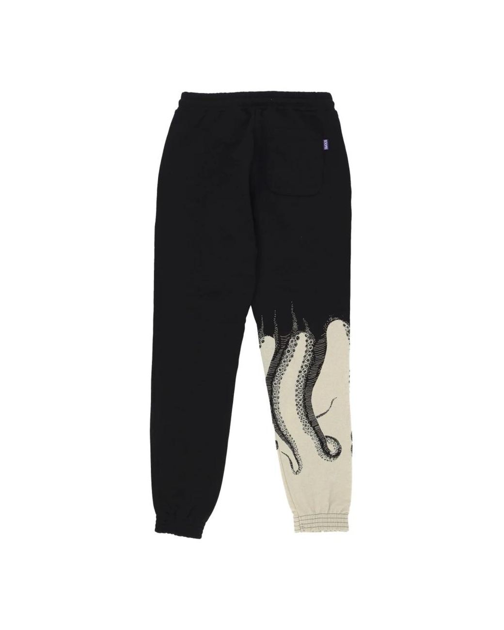 Octopus Black Sweatpants for men