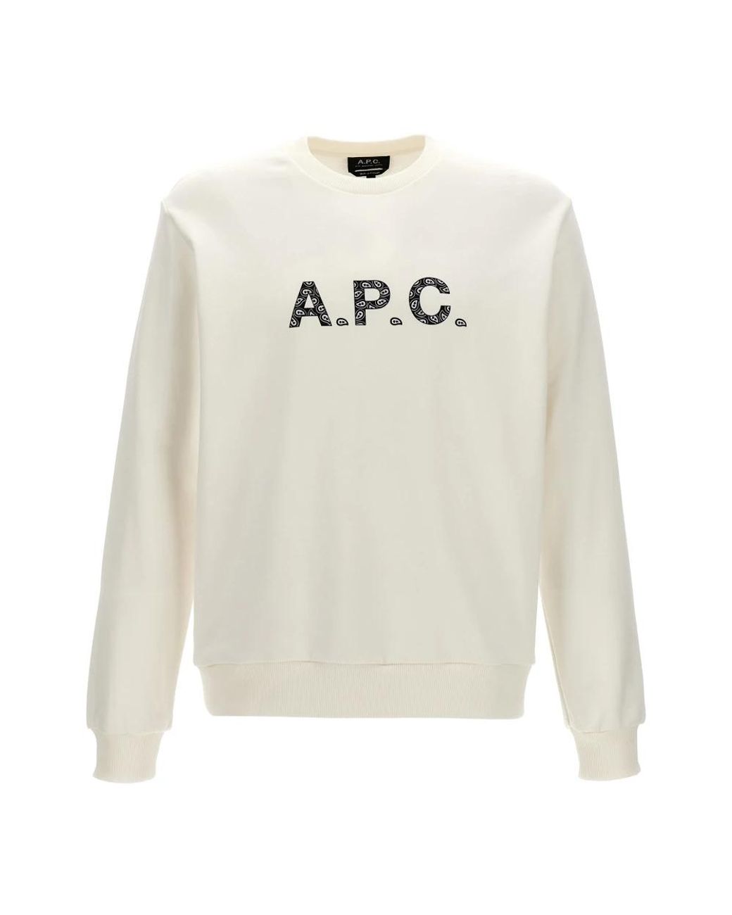 A.P.C. White Sweatshirts for men