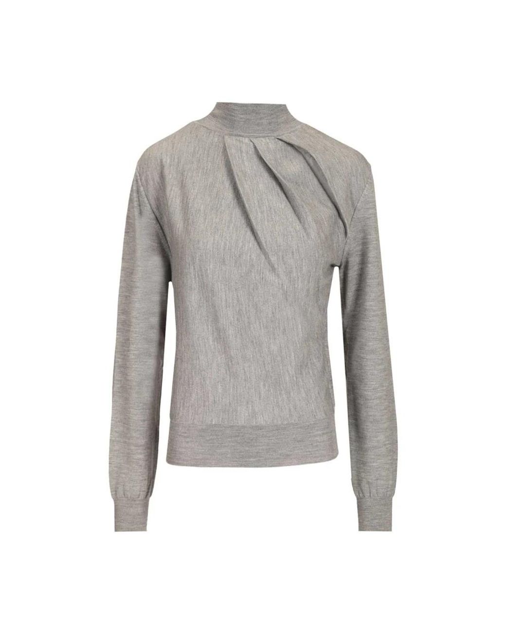 Givenchy Gray Turtlenecks