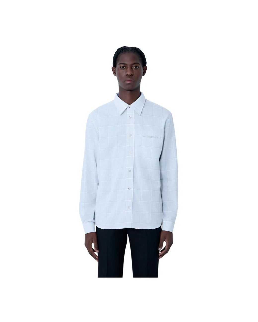 Kiko Kostadinov Blue Casual Shirts for men