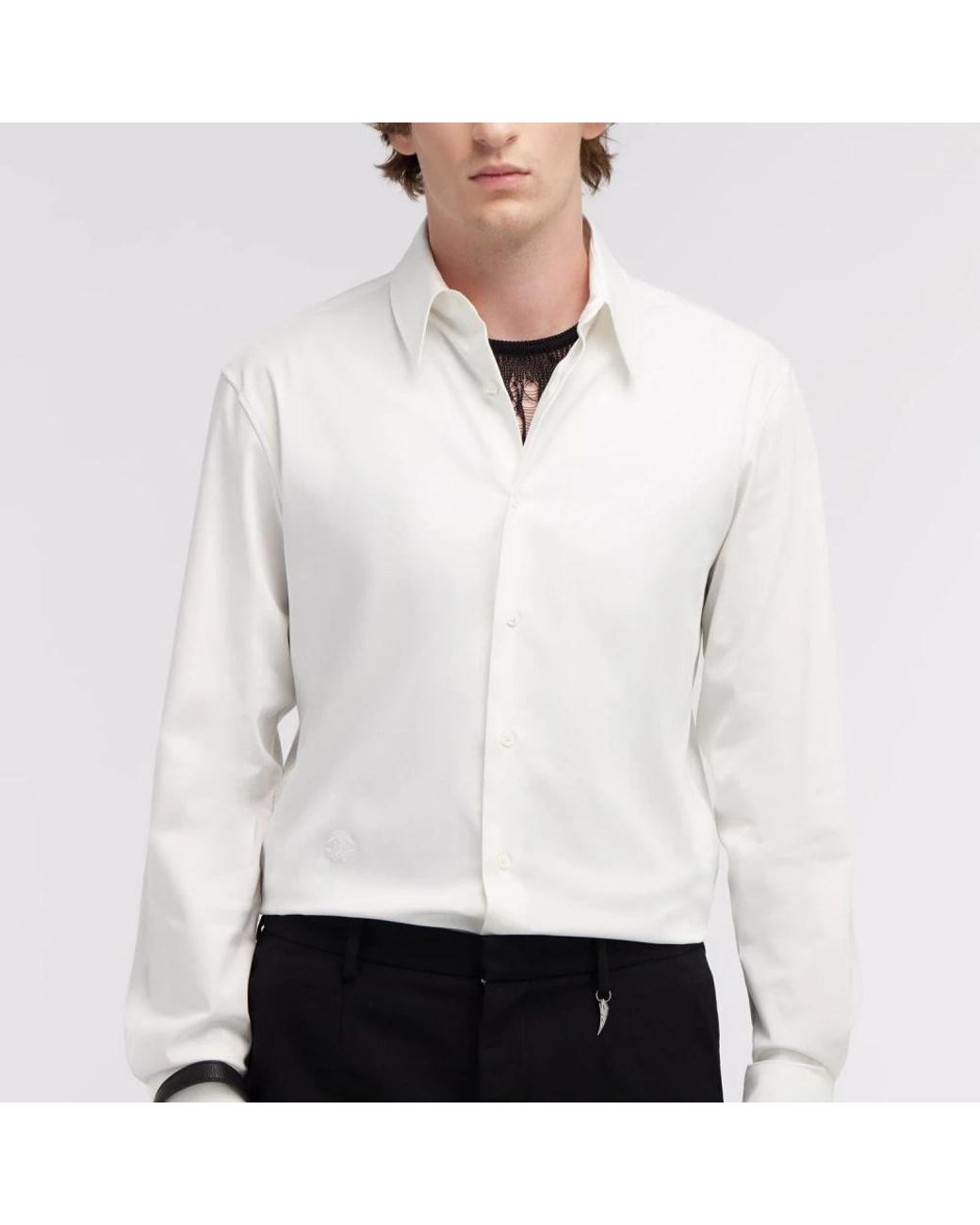 Roberto Cavalli White Formal Shirts for men