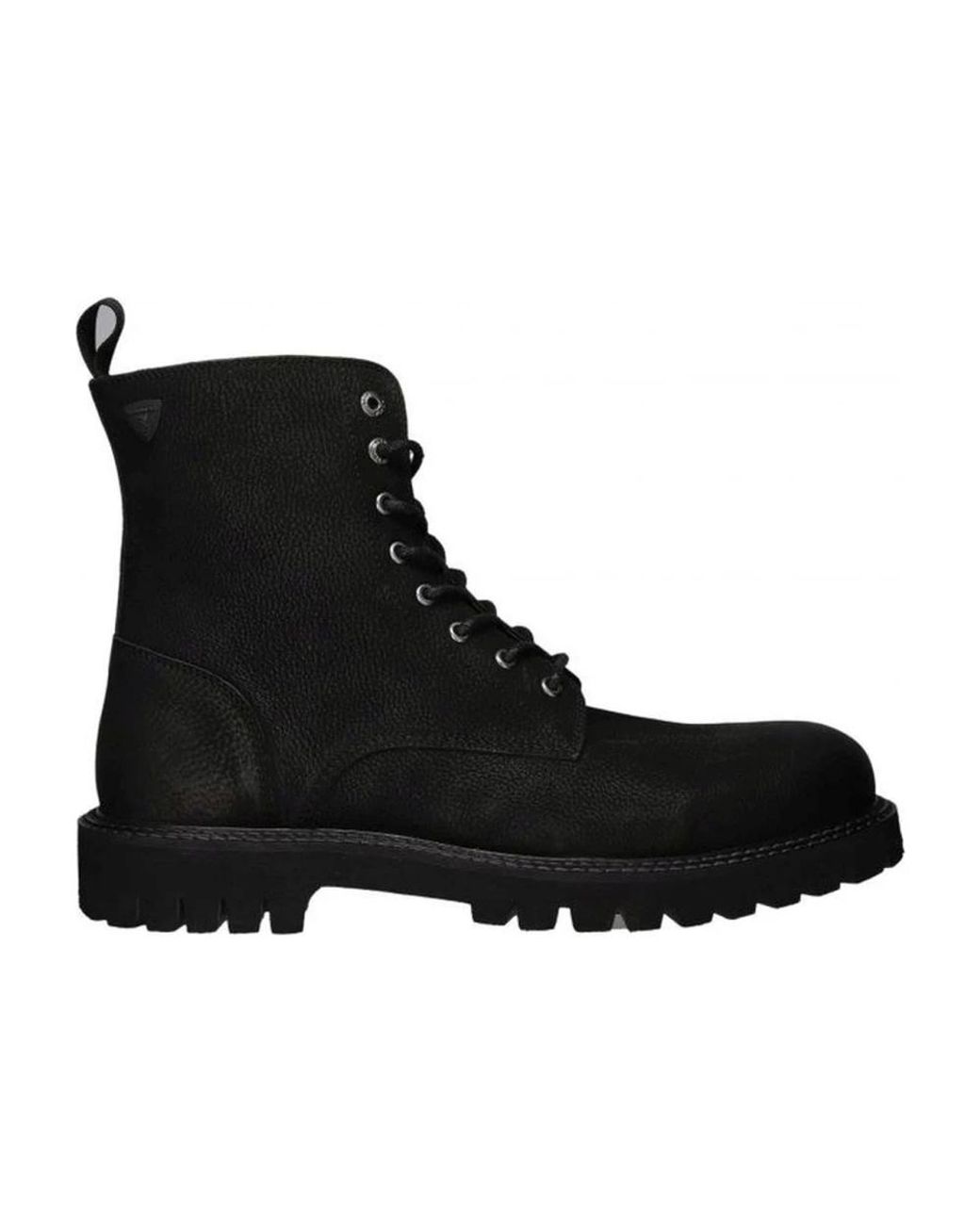 Salamander Black Lace-Up Boots for men