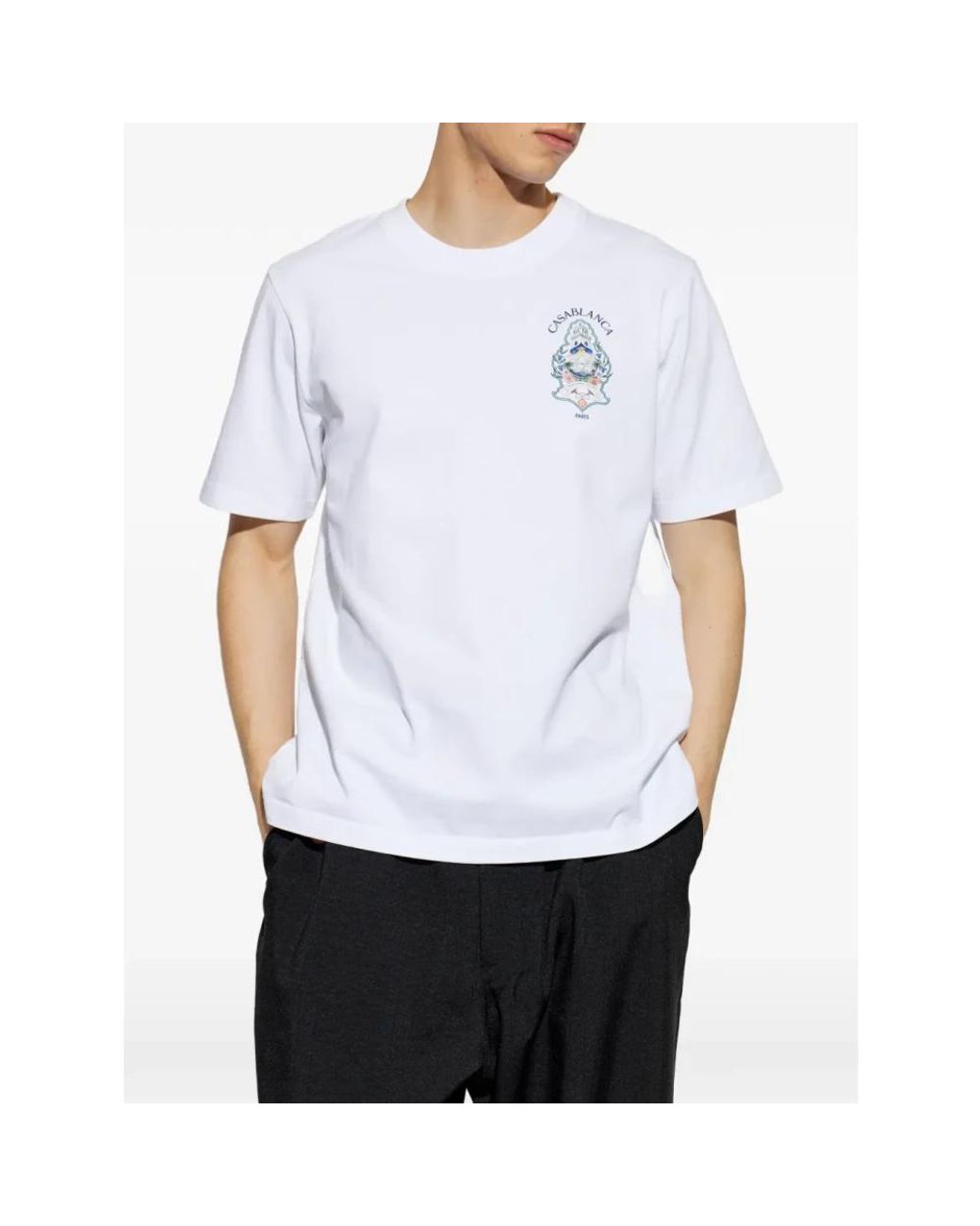 Casablanca White T-Shirts for men