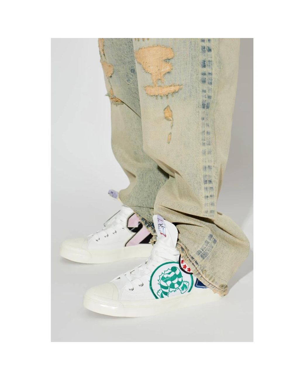 KENZO White Sneakers for men