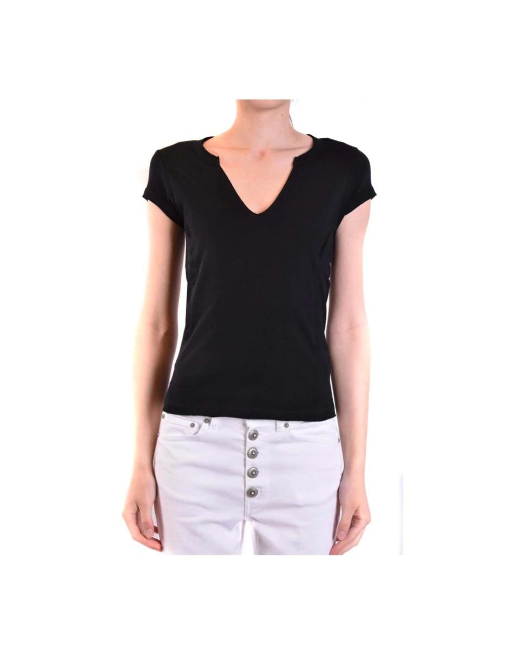 Dondup Black T-Shirts