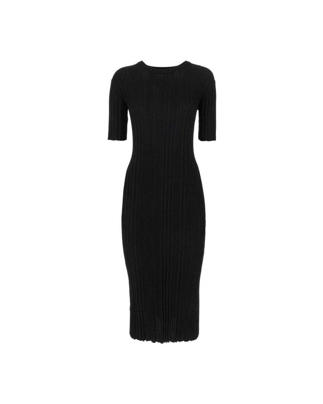 Loulou de Saison Black Midi Dresses