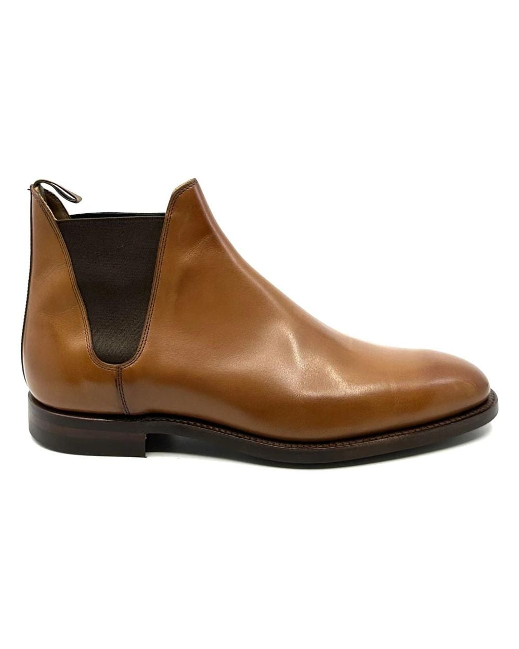Crockett and Jones Brown Chelsea Boots for men