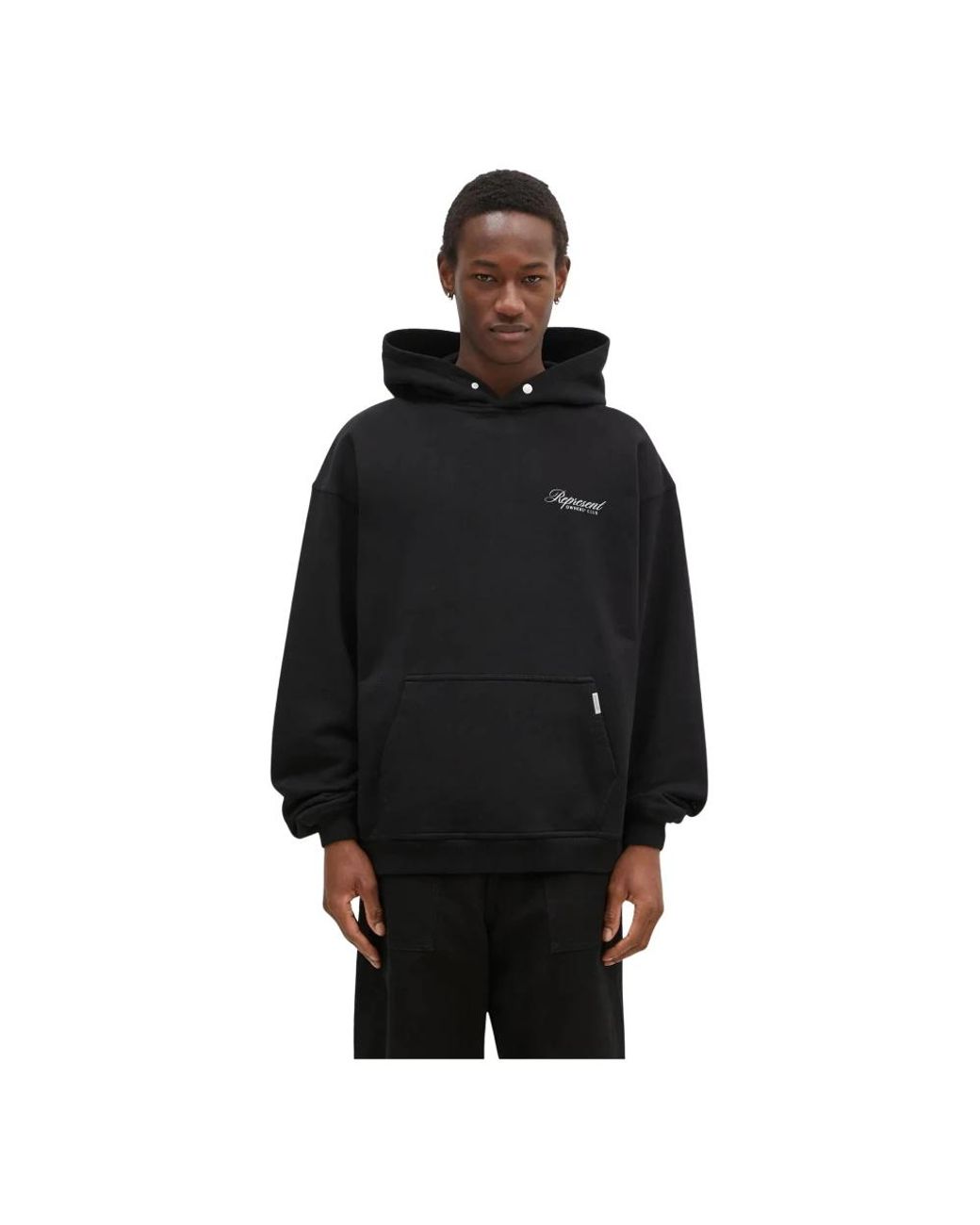 Hoodies Represent pour homme en coloris Black