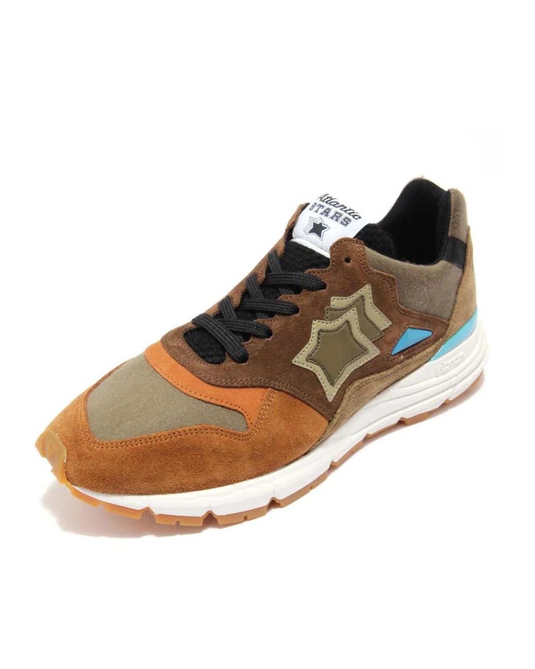 Atlantic Stars Brown Sneakers for men